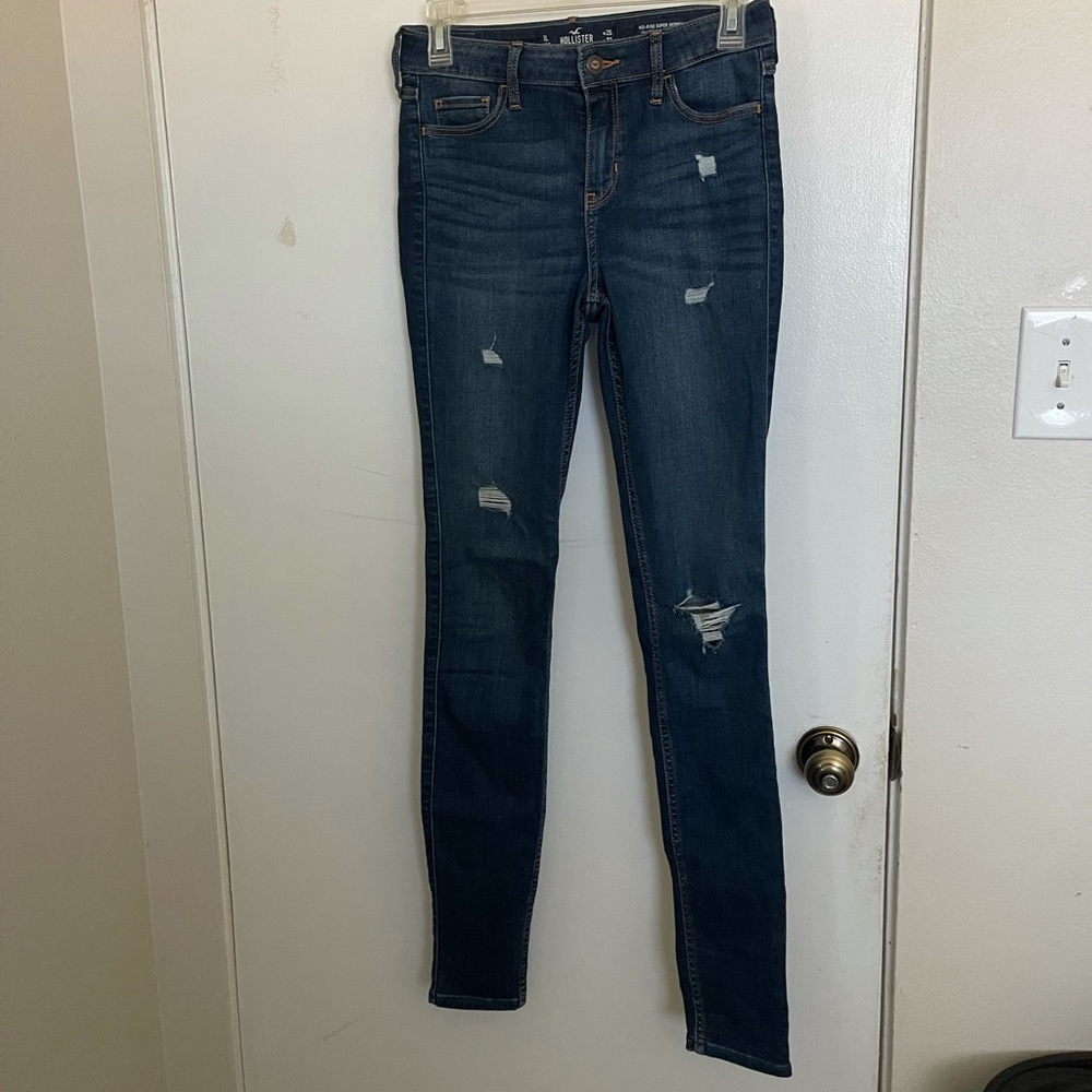 Hollister Skinny Ripped Jeans
